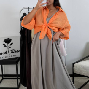 شومیز شیشه‌ای اورسایز